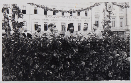 Imagine de la funeraliile dr. Ioan Suciu, 16 martie 1939. Fotografie, hârtie, 8,2 x 13,2 cm. Donație, Lucia Ioan, Timișoara; donație, Ovidiu Avramescu, București, 1981.